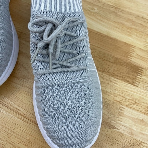 NWOT Danskin Energy Gray Sock Knit Sneakers- Sz 9 - Picture 3 of 9